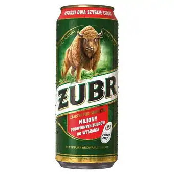 E.Leclerc Żubr piwo jasne 500 ml oferta