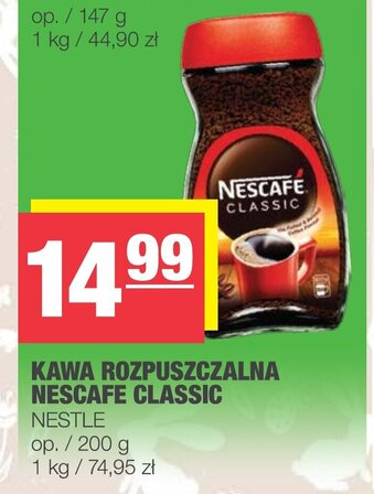 Spar Kawa rozpuszczalna Nescafé Classic 200g oferta