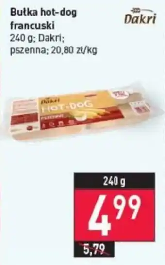 Stokrotka Butka hot-dog francuski 240 g; Dakri; pszenna; oferta