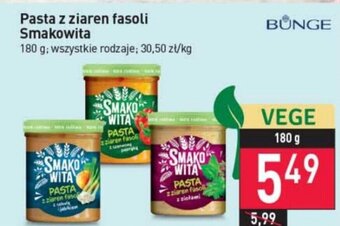 Stokrotka Pasta z ziaren fasoli Smakowita 180 g; oferta