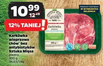 Netto Karkówka wieprzowa chów * bez antybiotyków sztuka mięsa oferta