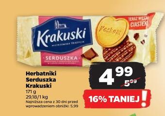 Netto Herbatniki serduszka krakuski oferta