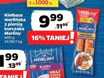 Netto Kiełbasa morlińska z piersią kurczaka morliny oferta