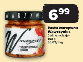 Netto Pasta warzywna wawrzyniec oferta
