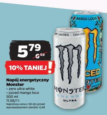 Netto Napój energetyczny monster oferta