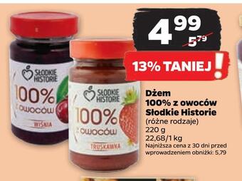 Netto Dżem 100% z owoców słodkie historie oferta