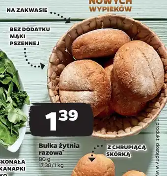 Netto Bułka żytnia razowa oferta