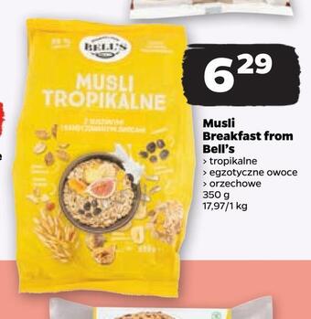 Netto Musli breakfast from bell's oferta