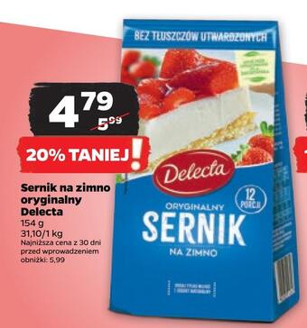 Netto Sernik na zimno oryginalny delecta oferta