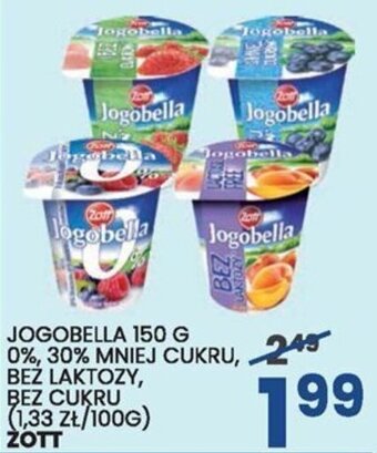 Wafelek ZOTT JOGOBELLA 150 G oferta