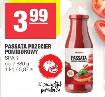 Spar Passata przecier pomidorowy 680g oferta
