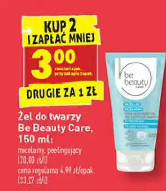 Biedronka Żel do mycia twarzy micelarny 1 SZT 150 ML oferta