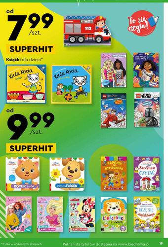 Biedronka Książki dla dzieci* szt. oferta