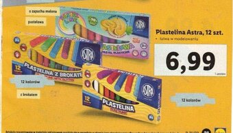 Lidl Plastelina Astra, 12 szt. oferta