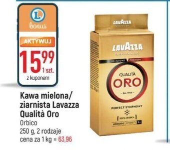E.Leclerc Kawa mielona/ ziarnista Lavazza Qualità Oro 250 g oferta