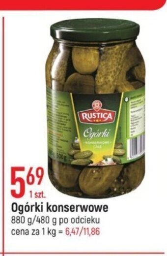 E.Leclerc Ogórki konserwowe 880 g/480 g oferta
