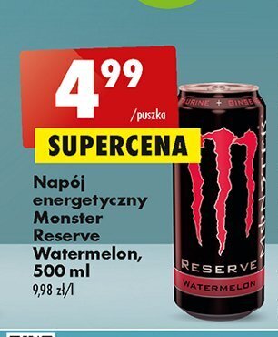 Biedronka Napoj energetyczny oferta