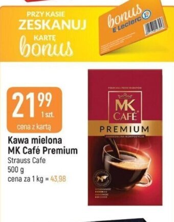 E.Leclerc Kawa mielona MK Café Premium 500 g oferta