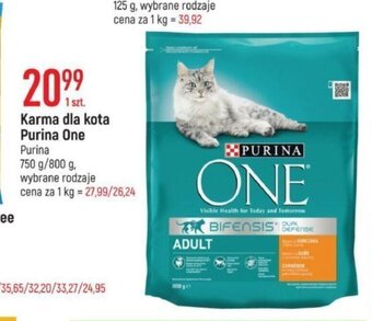 E.Leclerc Karma dla kota Purina One 750 g/800 g oferta