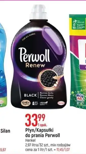E.Leclerc Płyn/Kapsułki do prania Perwoll 2,97 l/32 szt. oferta