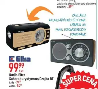 E.Leclerc Radio Eltra Sahara turystyczne/Czajka BT 1 szt. oferta