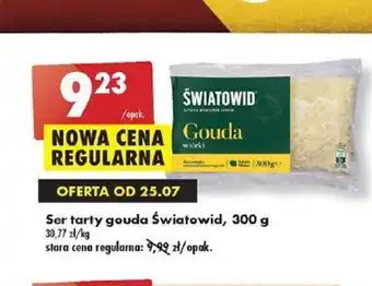 Biedronka Ser tarty gouda Światowid, 300 g oferta