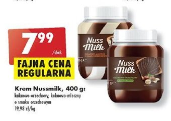 Biedronka Krem Nussmilk, 400 g oferta