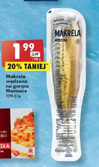 Biedronka Makrela wędzona na gorąco Marinero 100 g oferta
