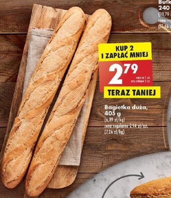 Biedronka Bagietka duża, 405 g oferta