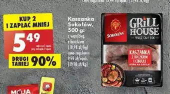 Biedronka Kaszanka Sokołów, 500 g: oferta