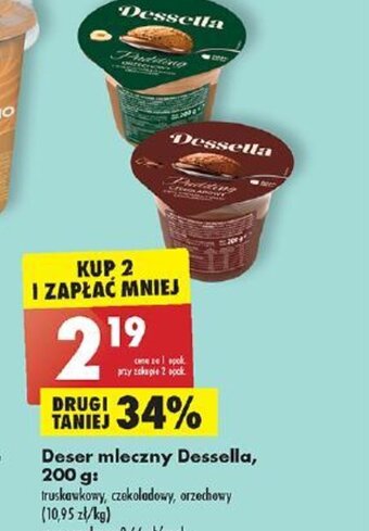 Biedronka Deser mleczny Dessella, 200 g oferta