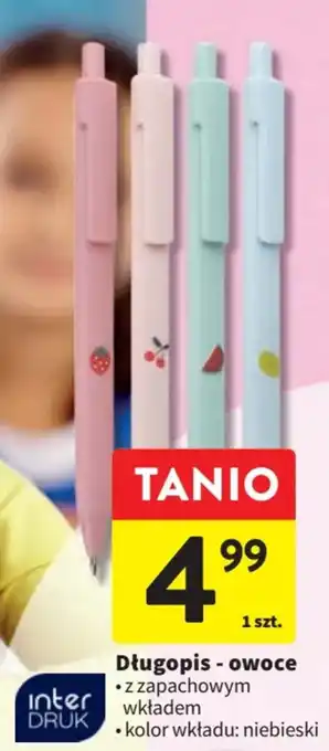 Intermarche Długopis - owoce Inter DRUK oferta