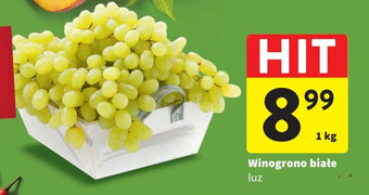 Intermarche Winogrono białe luz 1 kg oferta