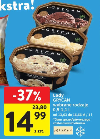 Intermarche Lody GRYCAN 0,9-1,1l oferta