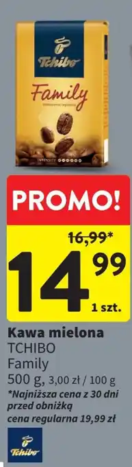 Intermarche Kawa mielona TCHIBO Family 500g oferta