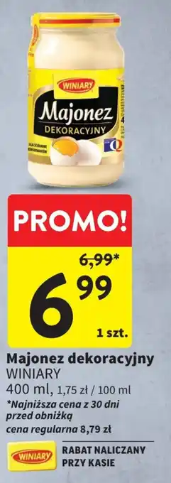 Intermarche Majonez dekoracyjny WINIARY 400ml oferta
