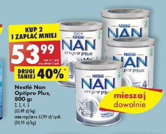 Biedronka Nestlé Nan Optipro Plus, 800 g oferta