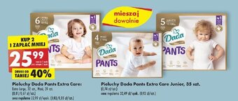 Biedronka Pieluchy Dada Pants Extra Care oferta