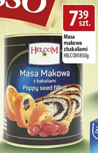 Delisso Delikatesy Masa makowa z bakaliami HELCOM 850g oferta