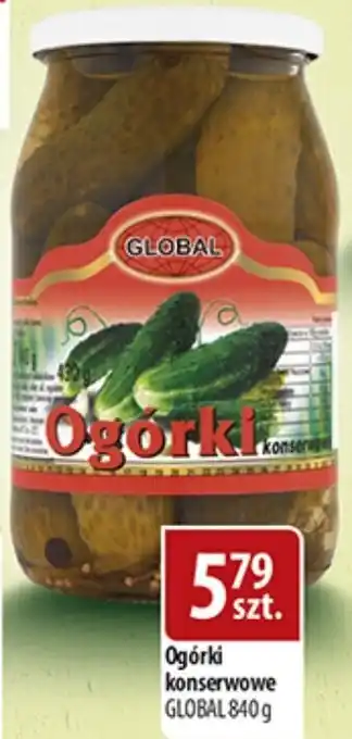 Delisso Delikatesy Ogórki konserwowe GLOBAL 840 g oferta