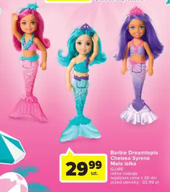 Barbie Dreamtopia Chelsea Syrena Mała lalka GJJ85