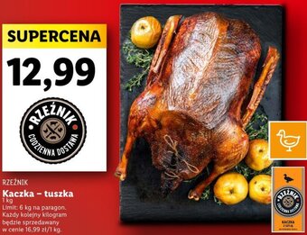 Lidl RZEŹNIK Kaczka - tuszka 1 kg oferta