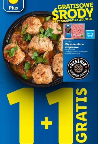 Lidl RZEŹNIK Mięso mielone wieprzowe 400 g oferta
