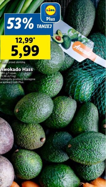 Lidl Awokado Hass 500 g oferta