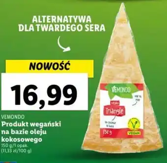 Lidl VEMONDO Produkt wegański na bazie oleju 150 g oferta