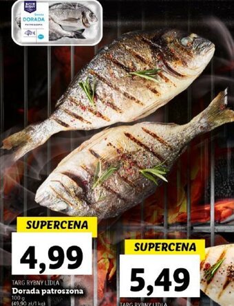 Lidl Targ Rybny Lidla Dorada patroszona 100 g oferta