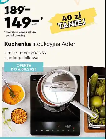 Kuchenka indukcyjna 2000 w