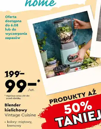 Biedronka Blender kremowy oferta