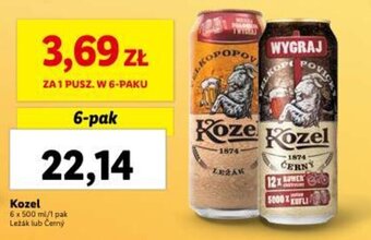 Lidl Kozel 6 x 500 ml oferta