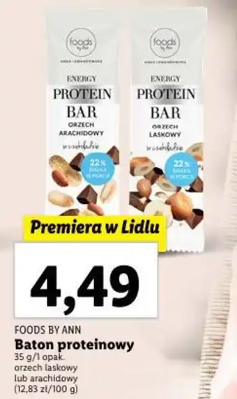 Lidl Baton proteinowy 35 g oferta